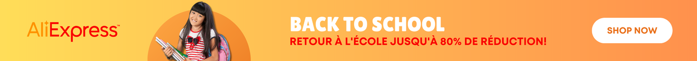 AliExpress Banner du code promo