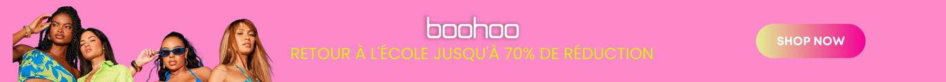 Boohoo Banner du code promo