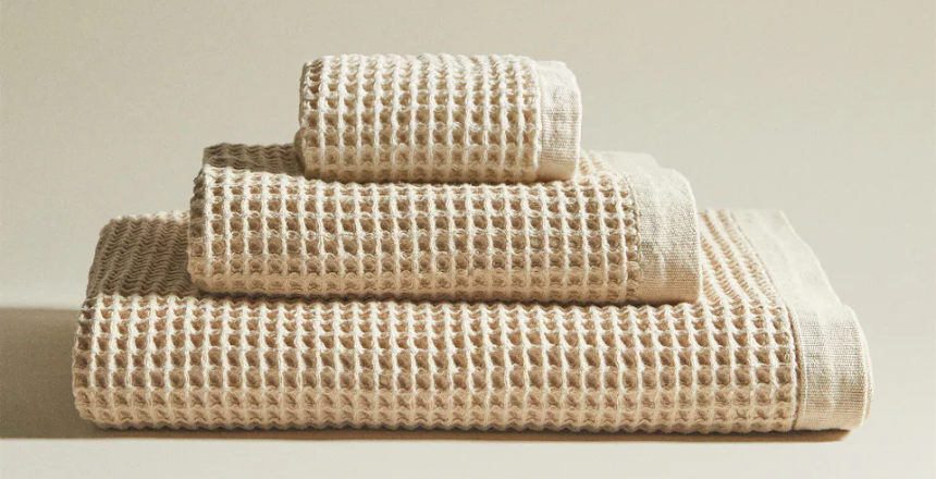serviettes de qualité Zara