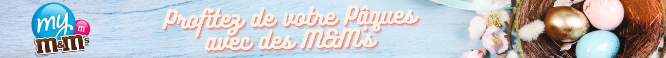 My M&M's Banner du code promo